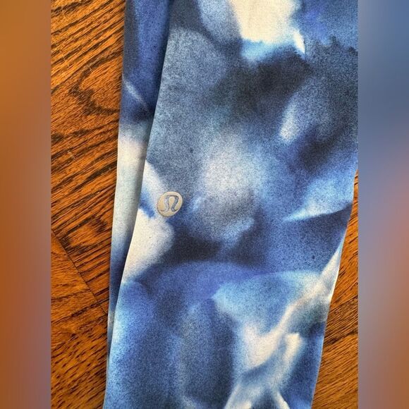 LULULEMON Speed Up Tight Legging Blush Blossom Alpine White Midnight Navy Blue 4 - Picture 6 of 7